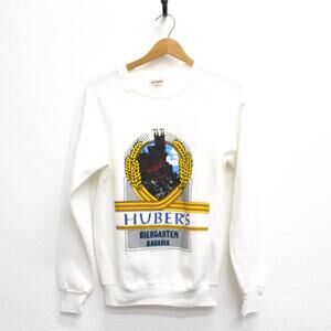 Vintage Huber's Biergarten Bavaria Sweatshirt Small